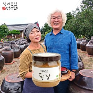 백야농원 수제 재래 국산콩 시골 전통 맛있는 집된장 1kg