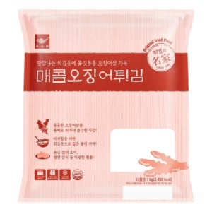사옹원 매콤 오징어튀김 1kg