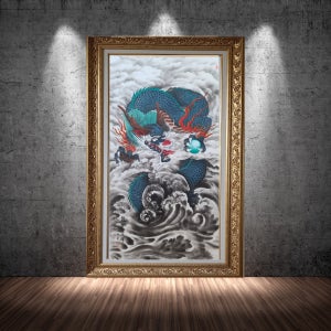 월광스님 용그림 (개업선물, 명품, 입주, 새해선물 등) 청룡 갑진년