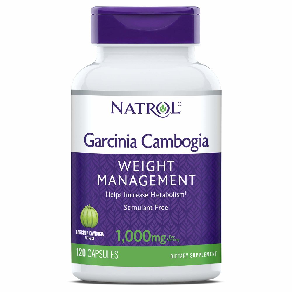 Natrol <b>Garcinia Cambogia</b> 나트롤 <b>가르시니아 캄보지아</b> 1000mg 캡슐 120정