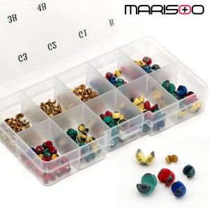 마리수 고무 좁쌀봉돌 세트 조개 봉돌 B 벌크 212개 G2-8B