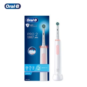 오랄비 전동칫솔 Pro2500 핑크 (핸들1+리필모1+충전기)+리필모 2입