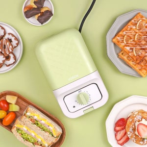 보본 와플기계 샌드위치메이커 크로플만들기 와플기 붕어빵 누룽지 기계 VB-SM203G