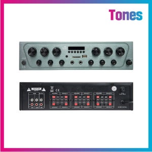 GNS MA-260 스테레오 미니 앰프 USB SD카드 80와트 6채널 카페 매장