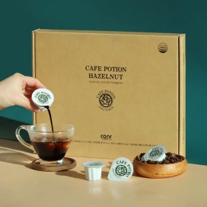 코엔에프 카페포션 아메리카노 헤이즐넛 액상캡슐커피