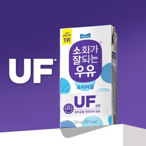 매일유업 소화가 잘되는 우유(락토프리) 멸균 오리지널 190ml 24팩+피크닉에이드4개증정