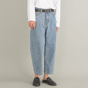 남자 와이드 팬츠 크롭진 9부 청바지 진청 연청 블랙진 3컬러 데님