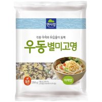 건더기스프 우동별미고명 250g 야채맛 새우맛