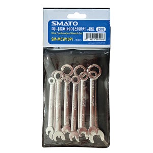 책임툴 미니 콤비네이션 렌치 세트 SM-MCW10PI 10P 인치 INCH