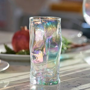 보르미올리 오로라 홀로그램 유리컵 맥주컵 쥬스컵 455ml