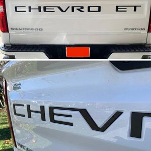 콜로라도 트렁크 레터링 엠블럼