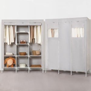 윈도우 비키니 커버옷장 190 트리플 행거+고무망치