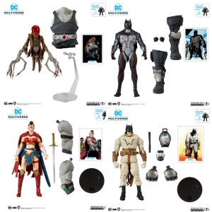 McFarlane 맥팔레인 멀티버스 배트맨 스퀘어크로우 오메가 원더우먼 피규어