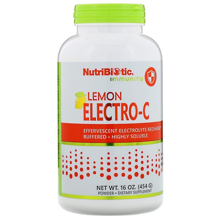<b>뉴트리</b>바이오틱 <b>면역</b> 레몬 일렉트로 씨 파우더 454g 16oz