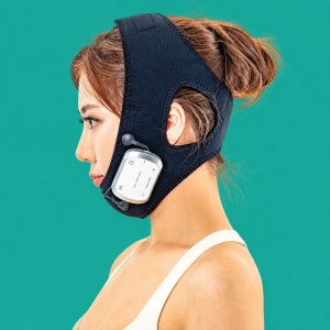약손드림 얼굴 EMS 저주파 마사지기 안마기 뷰티 밴드 리프팅 턱 윤곽 라인