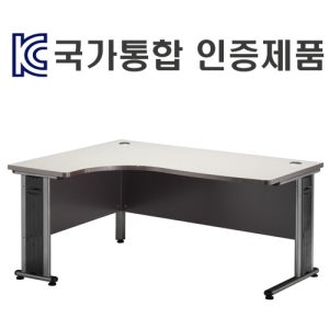 FAD L형책상 간결하고 깔끔한 디자인 내구성 뛰어난 업무용 사무실책상