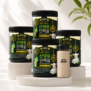 팔레오 멀티 산양유 단백질 저당 초유칼슘 배합 프로틴쉐이크 미숫가루맛 240g, 4개