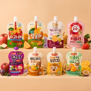 [아이배냇] BEST 음료 모음 / 끙아,배도라지조아,오늘사과해,오늘생귤해