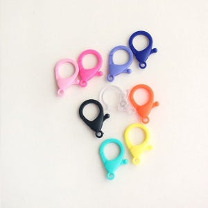 2개입 컬러붕어 개고리 키링고리 악세사리부자재 9종