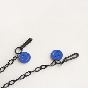 2개입 플라스틱 개고리 키링고리 악세사리부자재 블랙