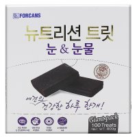 포켄스 뉴트리션 트릿 눈 눈물 100개입 800g 자이언트팩