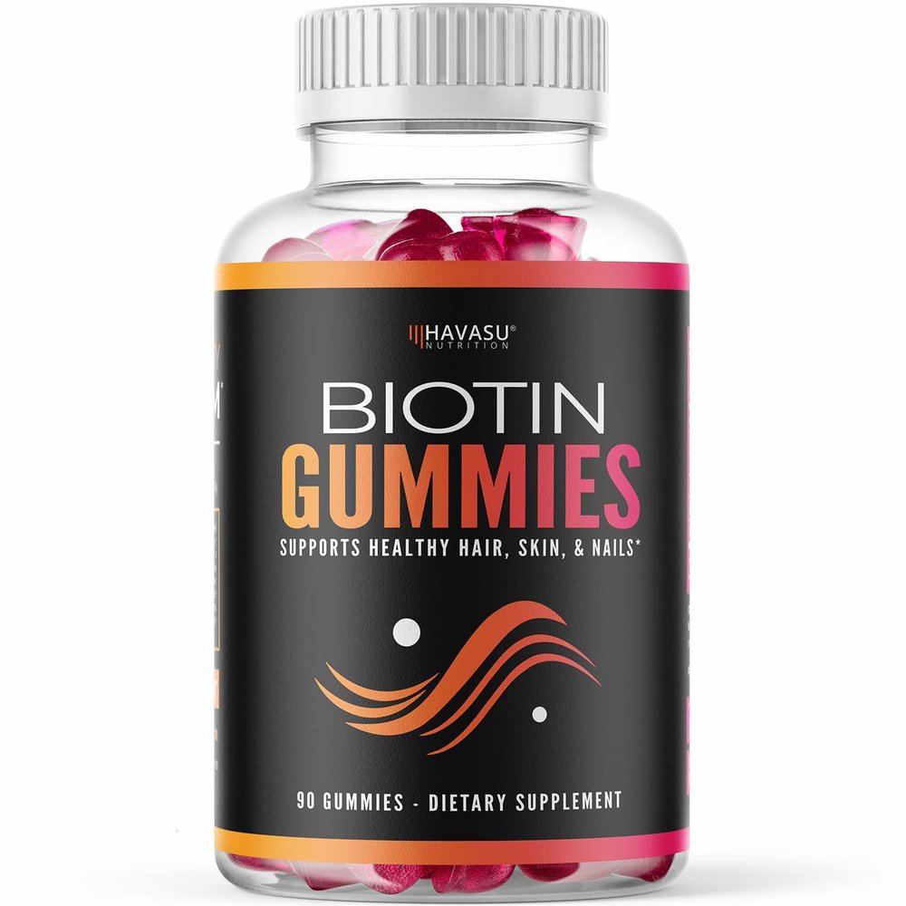 Havasu Nutrition <b>Biotin</b> Gummies 하바수 뉴트리션 <b>비오틴</b> 5000mcg 90구미
