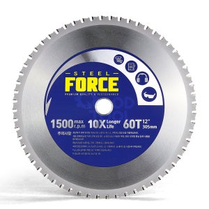 스틸포스 TH-SC305SB 금속절단용 톱날 305mm 60T