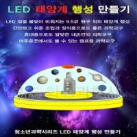 휴대용 LED 태양계 행성 만들기 5인용