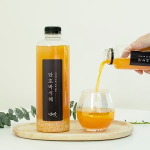 [포천호박꽃] 가마에 구운 수제 단호박식혜 900ml, 330ml