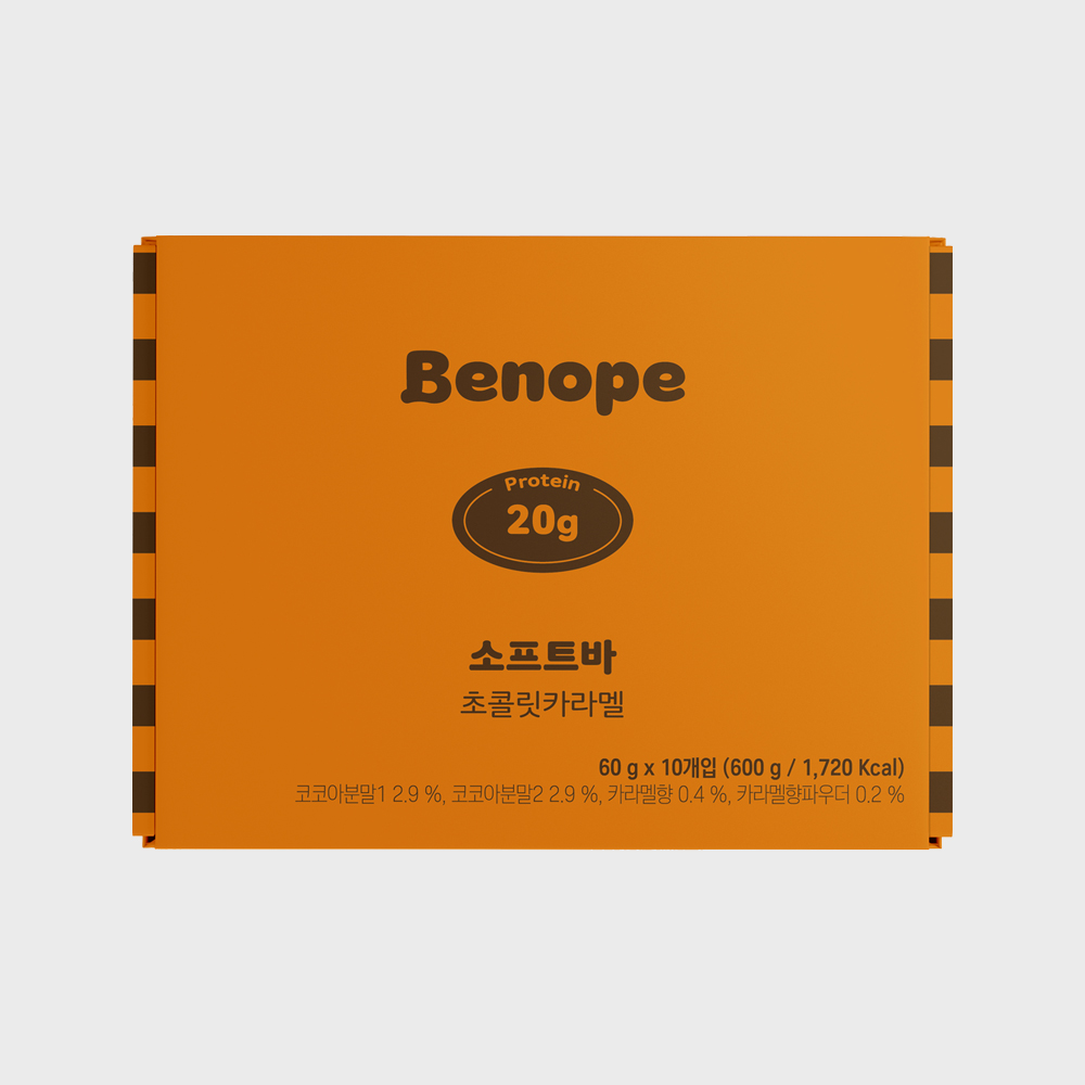 베노프 단백질바 초콜릿카라멜