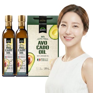 팔레오 아보카도오일 냉압착 엑스트라 버진 500ml 2개입 선물세트