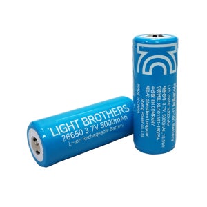 26650 배터리 충전지 5000mAh KC인증 보호회로 리튬이온 건전지