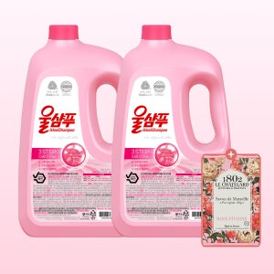 울샴푸 오리지널 중성세제 3LX2개+로즈 피오니 비누 100G