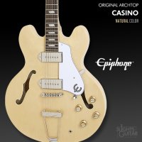 [당일발송] 에피폰 할로우바디 카지노 내추럴 / Epiphone Casino