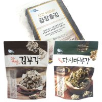 코스트코 C-WEED 씨위드 곱창돌김 150G / 찹쌀 김부각 찹쌀 다시마부각