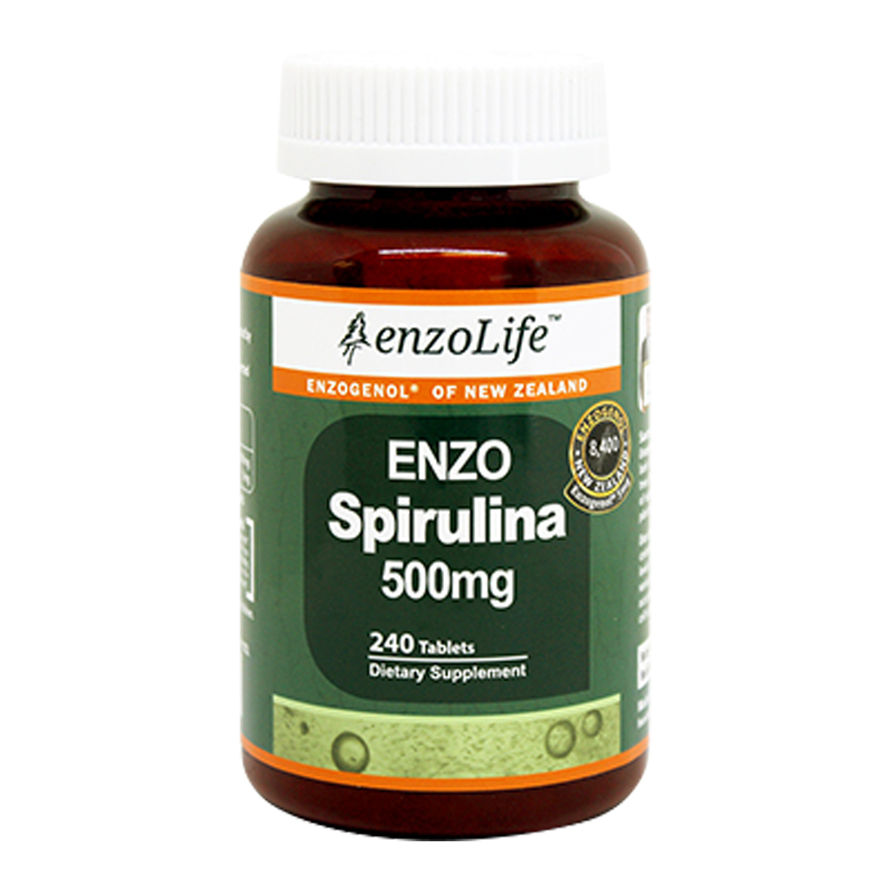 <b>엔조라이프</b> 엔조 <b>스피루리나</b> 500mg 240 정