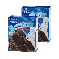 필스버리 Pillsbury Devils Food 슈가프리 컵 케이크 믹스 454g 2개