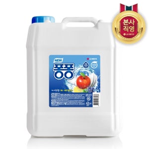 뉴퐁퐁 주방세제 대용량 용기 13.7L 1개