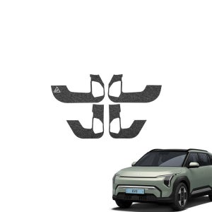 디케이몰 도어커버 용품 스크래치 방지 1열+2열 EV3, 펠트, 다크그레이
