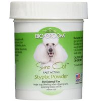 (국내배송) 바이오그룸 발톱 지혈제42g- Biogroom sure clot styptic powder 42g