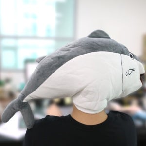 참치 인형 모자