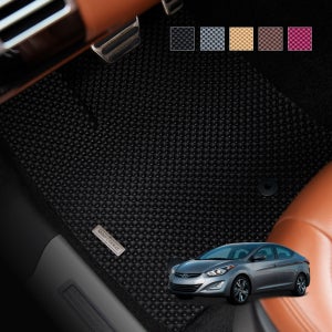 엠보싱3D 미로카매트 / 현대 아반떼MD 5세대 더뉴아반때 쿠페 전용 바닥매트 트렁크