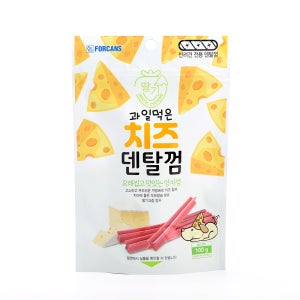 포켄스 과일먹은 치즈덴탈껌 딸기, 100g, 1개