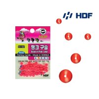 HDF 해동 핑크 구슬 HA-642 자작 채비 구슬