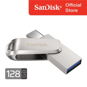 샌디스크 울트라 듀얼 드라이브 럭스 USB 128 GB 기가 SDDDC4 OTG