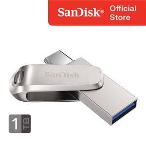 샌디스크 울트라 듀얼 드라이브 럭스 USB 1 TB 테라 SDDDC4 OTG