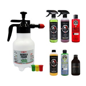 네뷸라 압축분무기 폼 2L 휠클리너 카샴푸 스노우폼 폼랜스