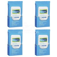 Cetaphil Gentle Skin Cleansing Cloths Face & Body 세타필 젠틀 스킨 클렌징 티슈 페이스 바디 25매 4팩