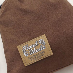 핸드메이드 고급 직조 라벨 HTG-8 82223