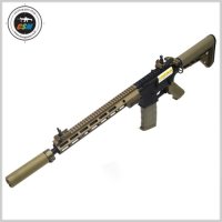 [E&C] MK16 MLOK 커스텀 전동건(SOCOM 소음기포함) 비비탄총 에어소프트건 전동건 전동소총 성인용 서바이벌